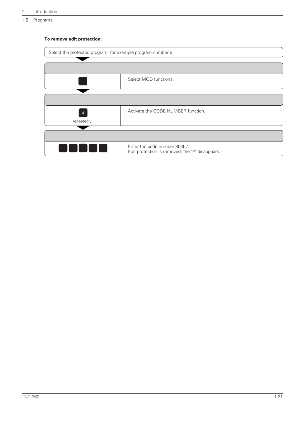 HEIDENHAIN TNC 360 ISO Programming User Manual | Page 38 / 227