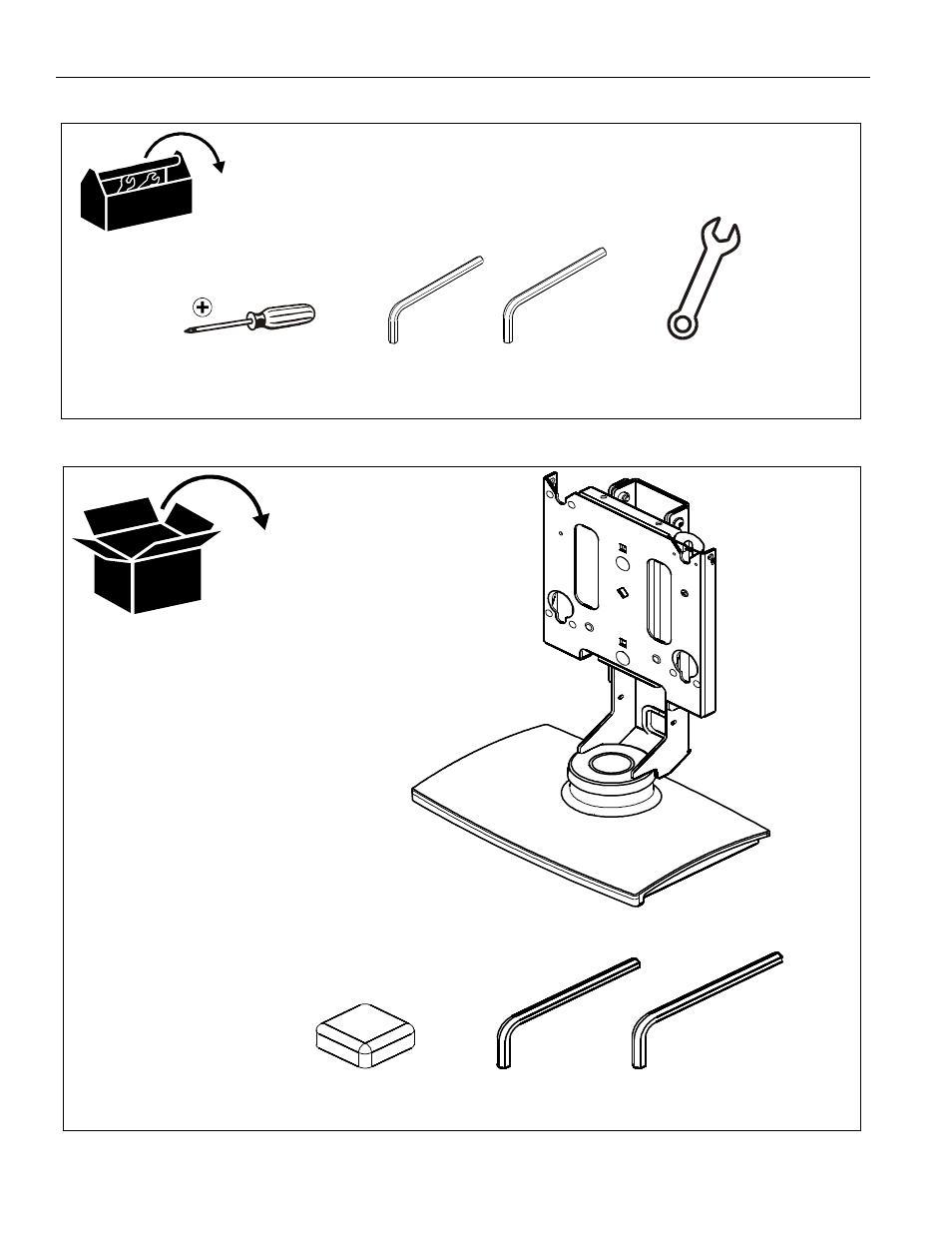 Chief Manufacturing LCD Swivel Stand MSS6000 User Manual | Page 4 / 10