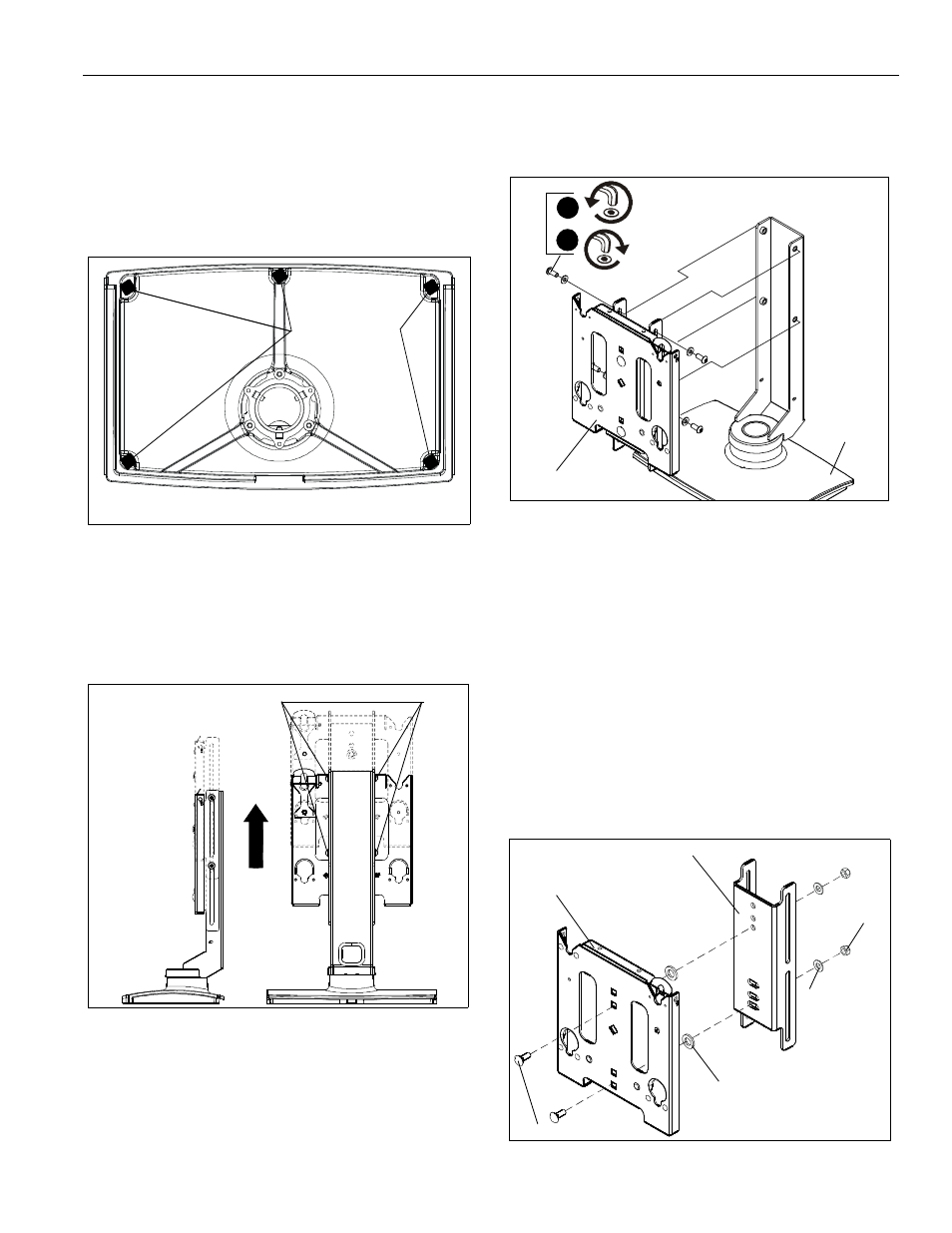 Chief Manufacturing LCD Swivel Stand MSS6000 User Manual | Page 5 / 10