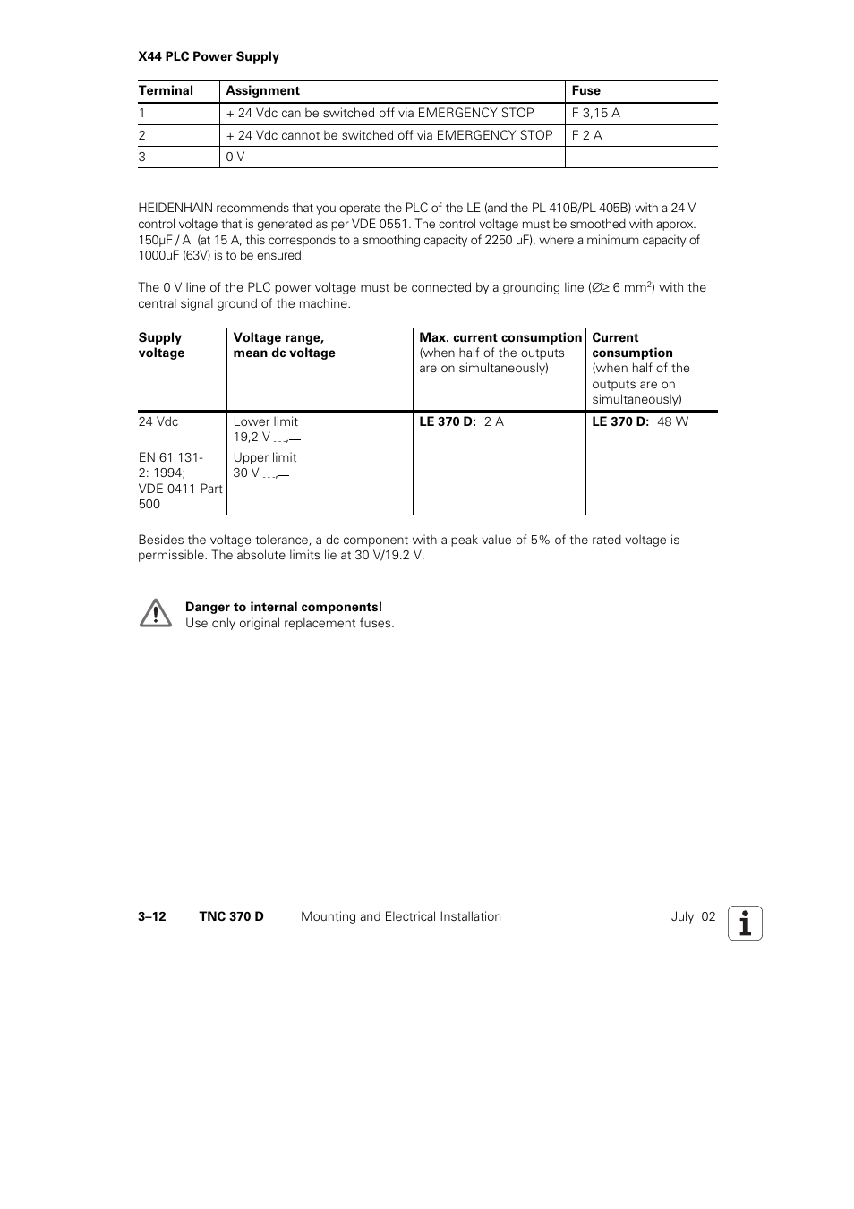 HEIDENHAIN TNC 370D User Manual | Page 15 / 92