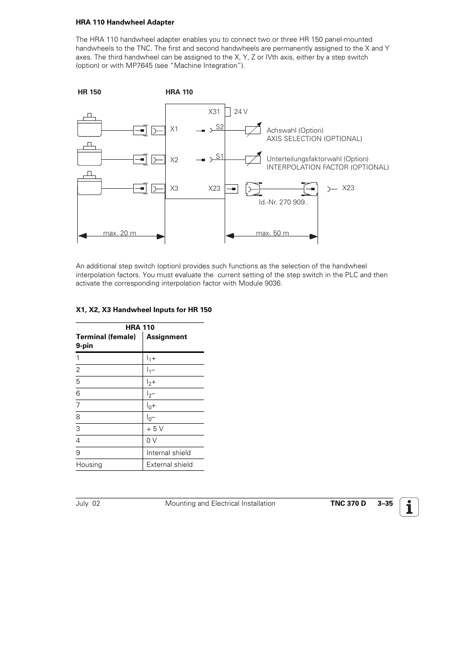 HEIDENHAIN TNC 370D User Manual | Page 38 / 92