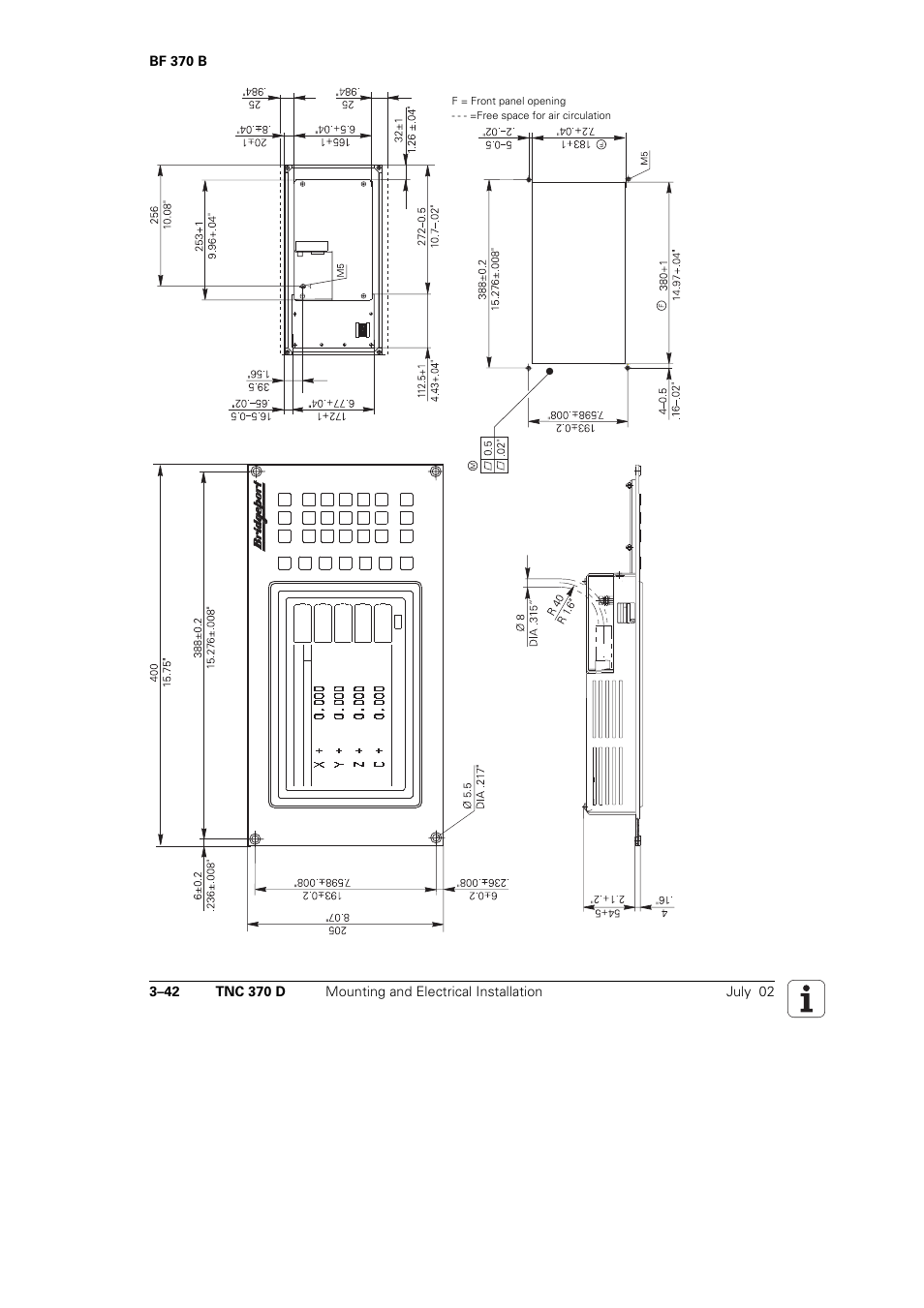 HEIDENHAIN TNC 370D User Manual | Page 45 / 92