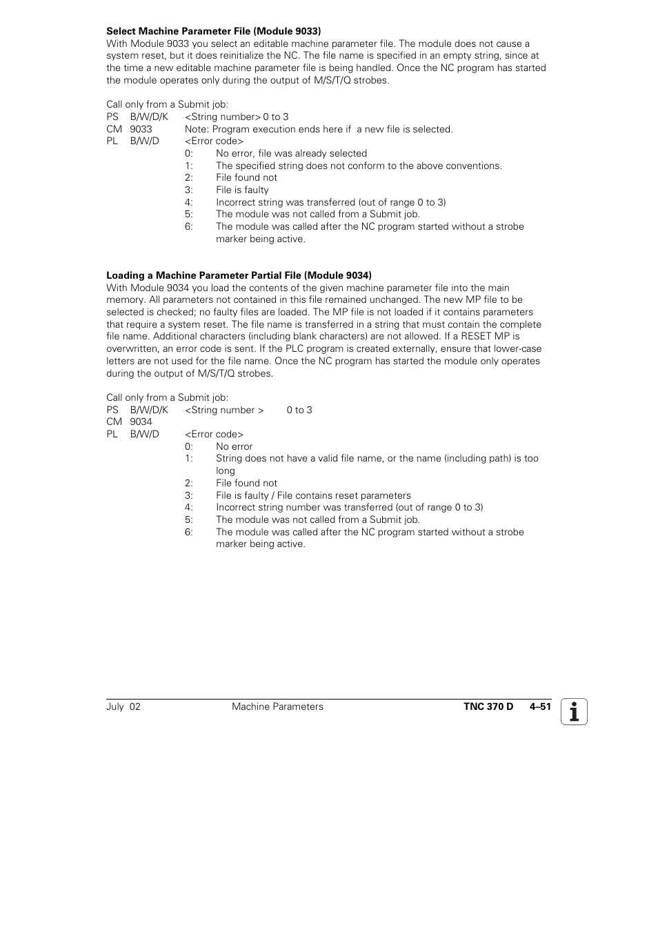 HEIDENHAIN TNC 370D User Manual | Page 54 / 92