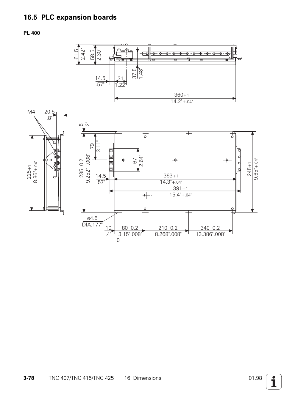 5 plc expansion boards | HEIDENHAIN TNC 407 (243 020) Technical Manual User Manual | Page 107 / 752