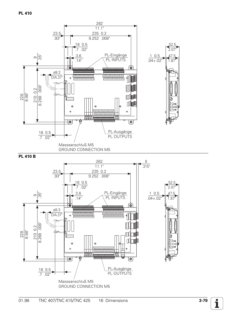 HEIDENHAIN TNC 407 (243 020) Technical Manual User Manual | Page 108 / 752