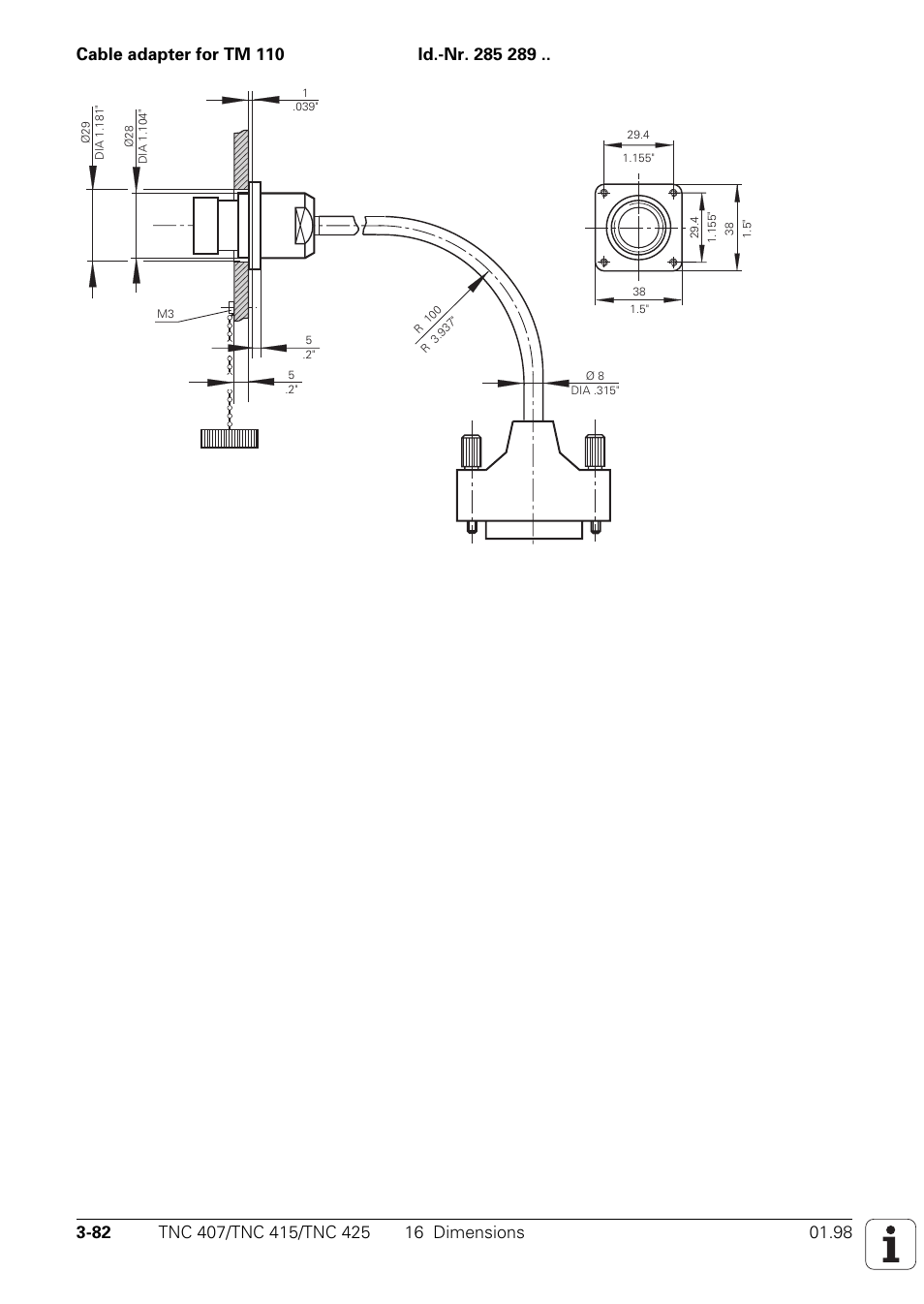 HEIDENHAIN TNC 407 (243 020) Technical Manual User Manual | Page 111 / 752