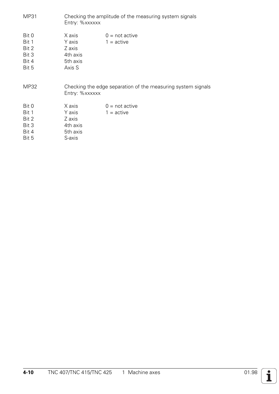 HEIDENHAIN TNC 407 (243 020) Technical Manual User Manual | Page 135 / 752