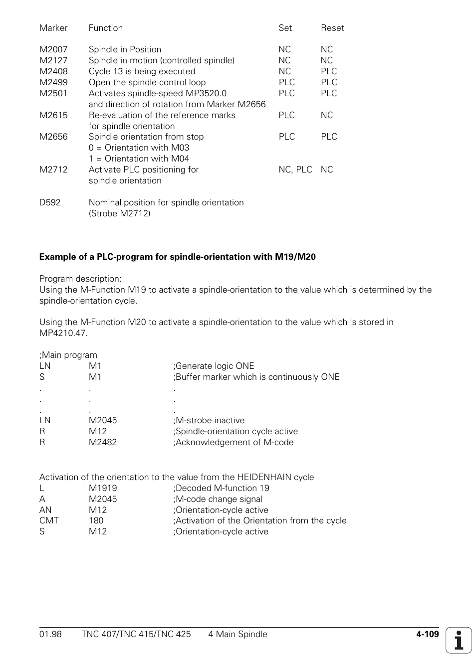 HEIDENHAIN TNC 407 (243 020) Technical Manual User Manual | Page 234 / 752