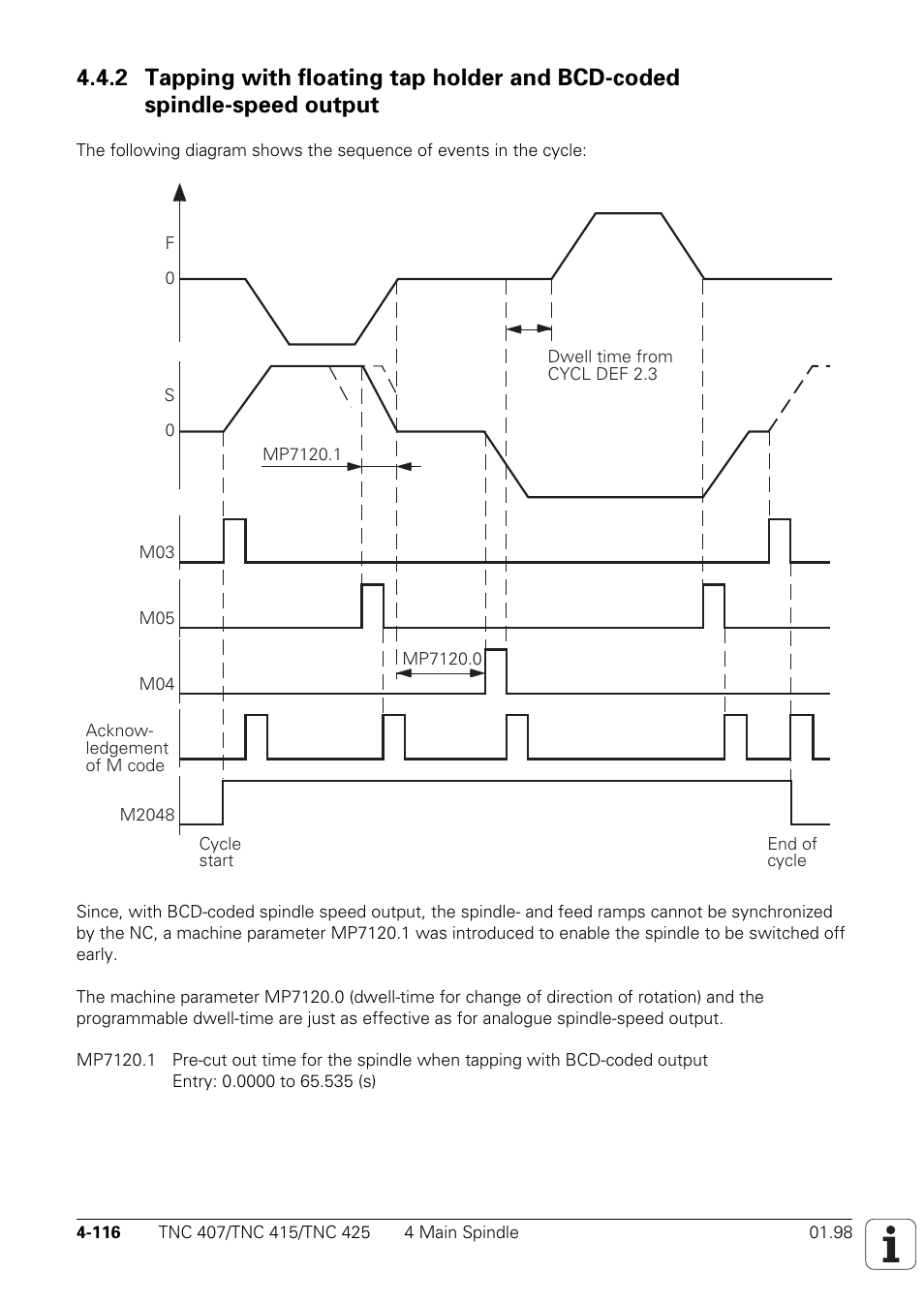 HEIDENHAIN TNC 407 (243 020) Technical Manual User Manual | Page 241 / 752
