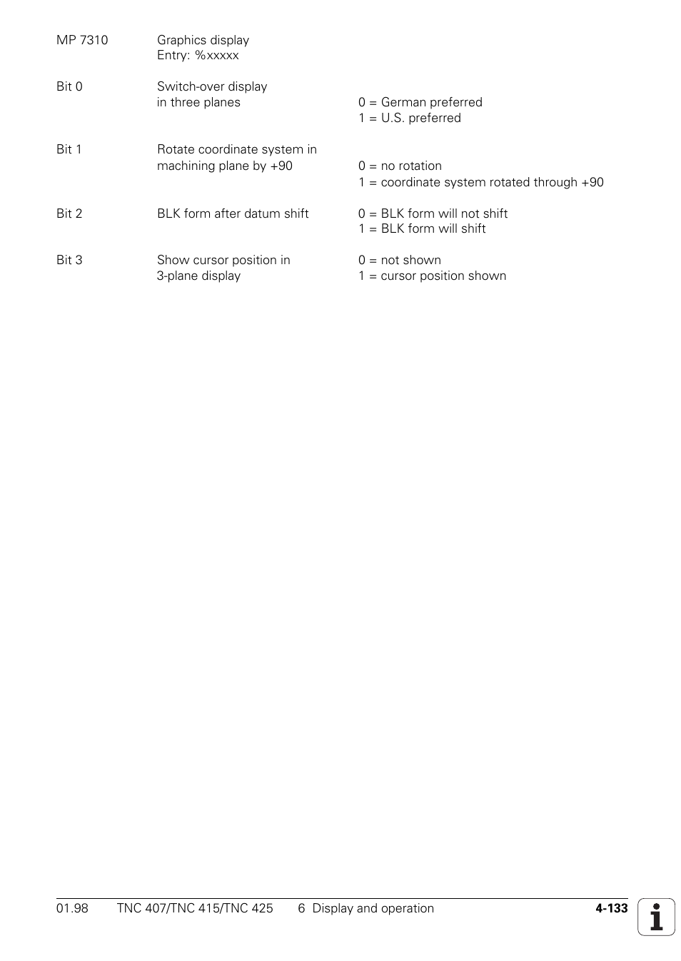 HEIDENHAIN TNC 407 (243 020) Technical Manual User Manual | Page 258 / 752