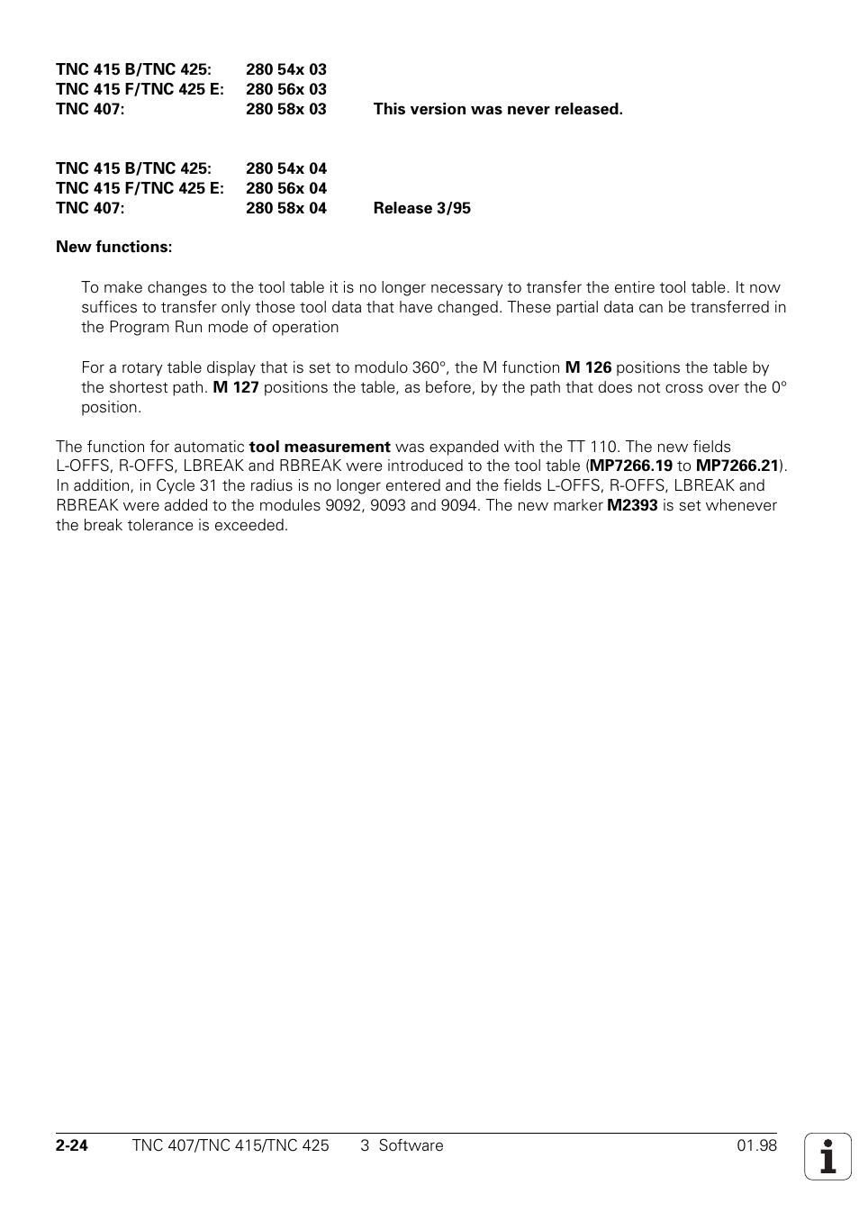 HEIDENHAIN TNC 407 (243 020) Technical Manual User Manual | Page 28 / 752