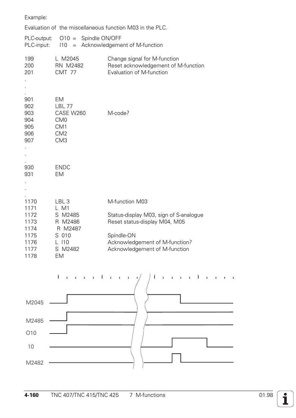 HEIDENHAIN TNC 407 (243 020) Technical Manual User Manual | Page 285 / 752