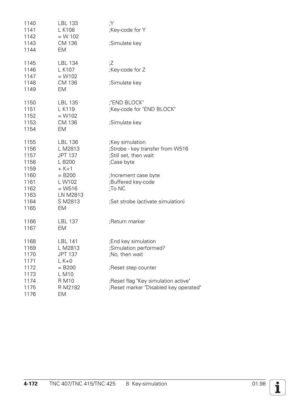 HEIDENHAIN TNC 407 (243 020) Technical Manual User Manual | Page 297 / 752