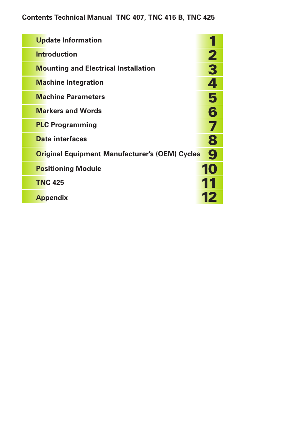HEIDENHAIN TNC 407 (243 020) Technical Manual User Manual | Page 3 / 752