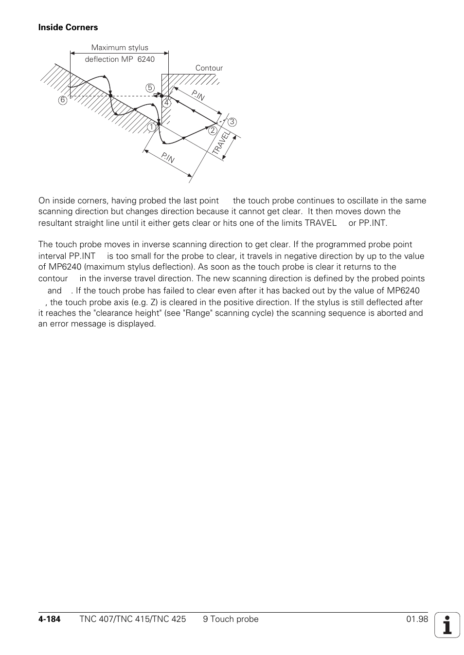 HEIDENHAIN TNC 407 (243 020) Technical Manual User Manual | Page 309 / 752