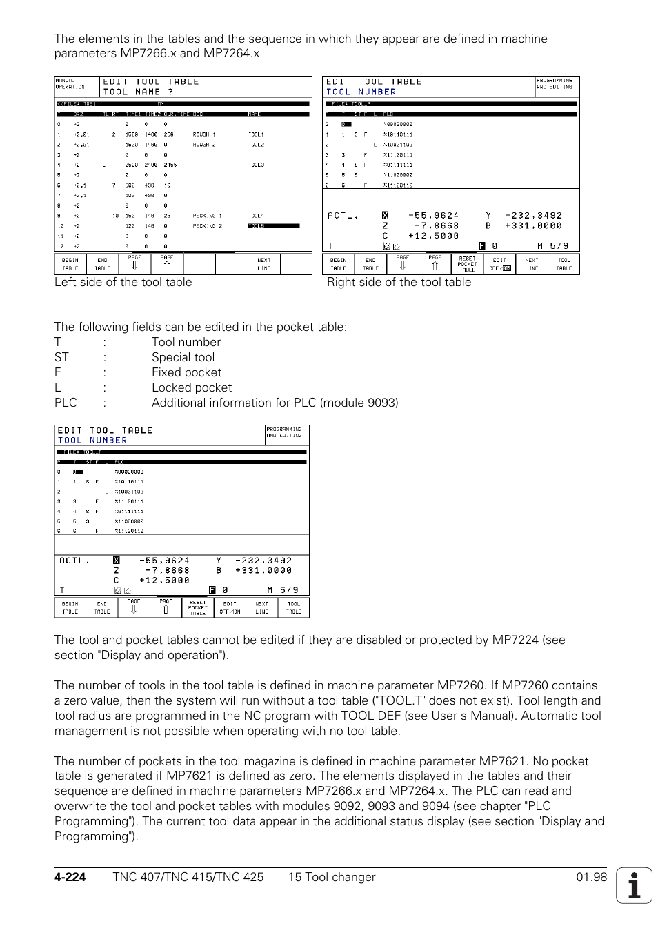 HEIDENHAIN TNC 407 (243 020) Technical Manual User Manual | Page 349 / 752
