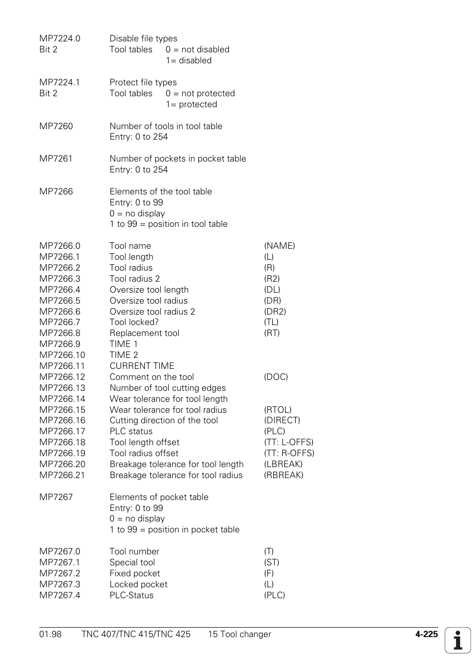 HEIDENHAIN TNC 407 (243 020) Technical Manual User Manual | Page 350 / 752