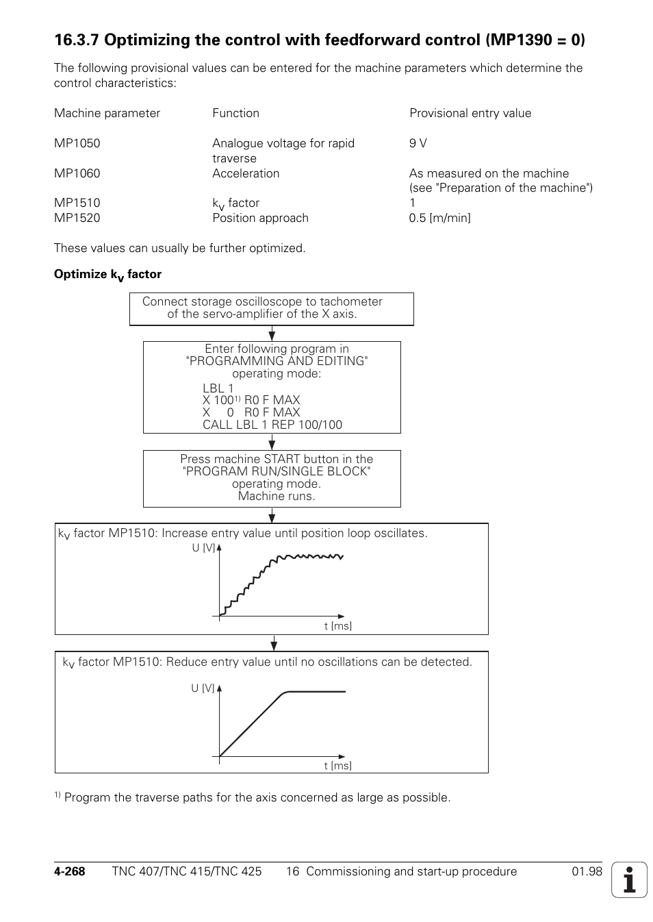 HEIDENHAIN TNC 407 (243 020) Technical Manual User Manual | Page 393 / 752