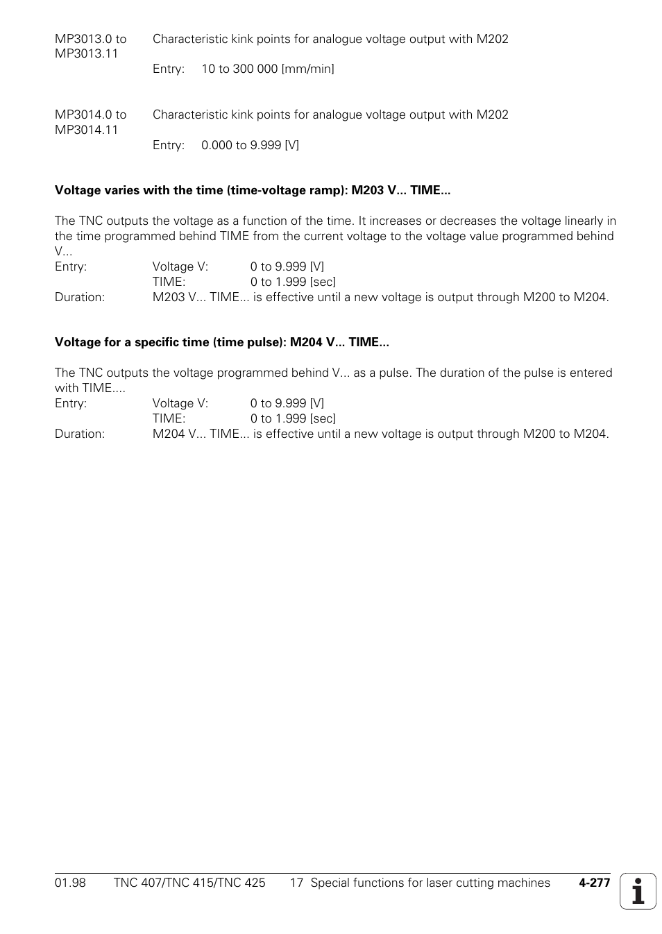 HEIDENHAIN TNC 407 (243 020) Technical Manual User Manual | Page 401 / 752