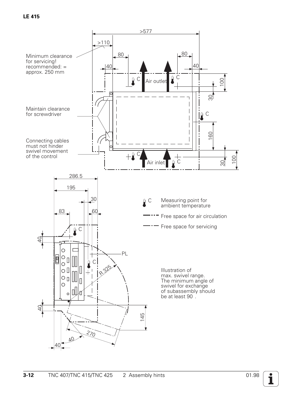 HEIDENHAIN TNC 407 (243 020) Technical Manual User Manual | Page 42 / 752