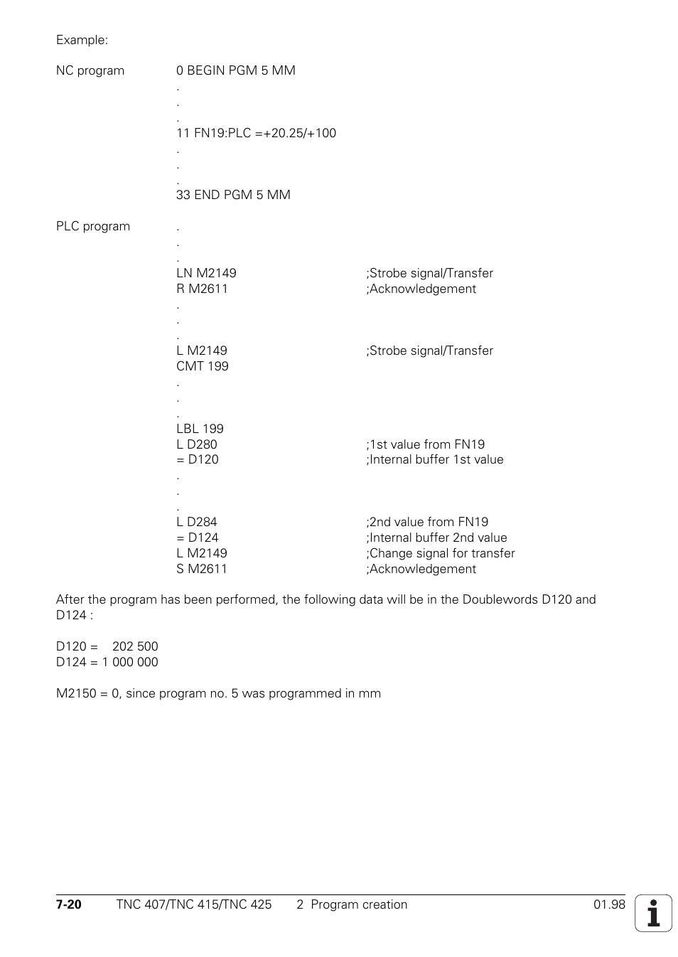 HEIDENHAIN TNC 407 (243 020) Technical Manual User Manual | Page 481 / 752