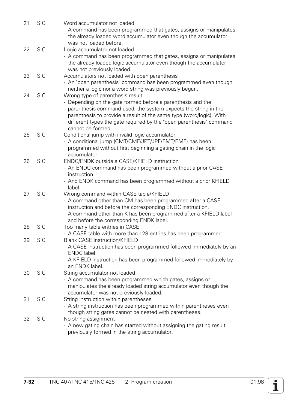 HEIDENHAIN TNC 407 (243 020) Technical Manual User Manual | Page 493 / 752