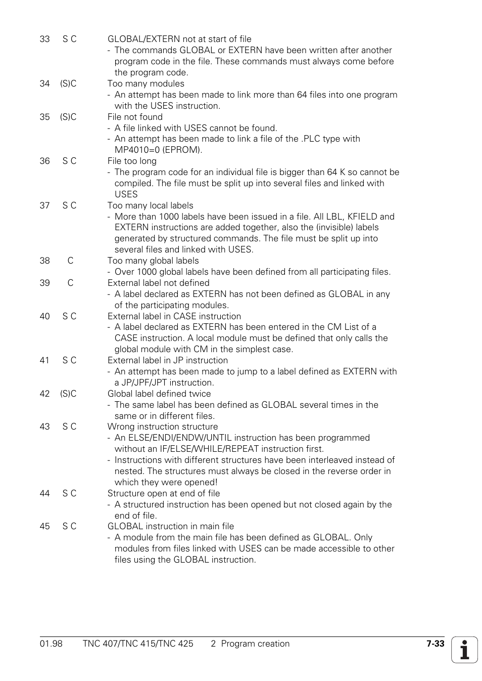 HEIDENHAIN TNC 407 (243 020) Technical Manual User Manual | Page 494 / 752
