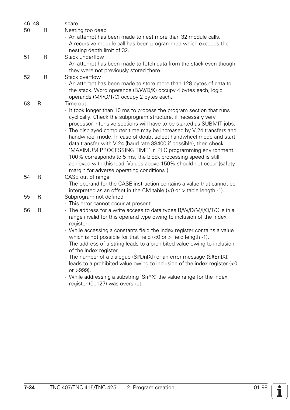 HEIDENHAIN TNC 407 (243 020) Technical Manual User Manual | Page 495 / 752