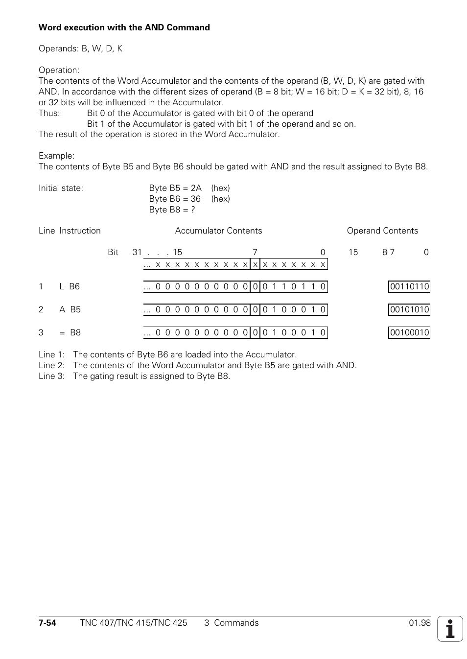 HEIDENHAIN TNC 407 (243 020) Technical Manual User Manual | Page 515 / 752