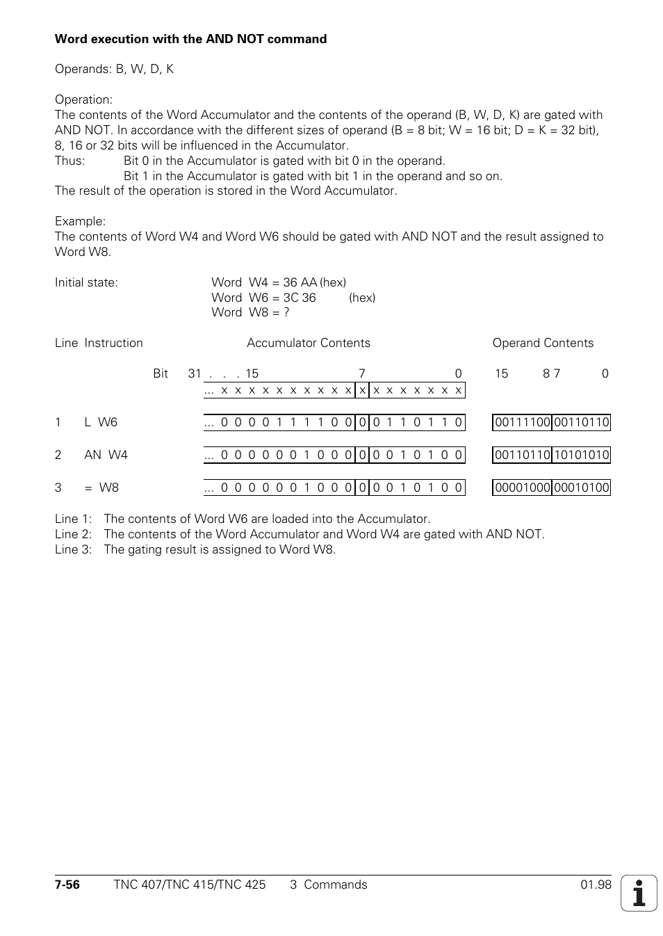 HEIDENHAIN TNC 407 (243 020) Technical Manual User Manual | Page 517 / 752