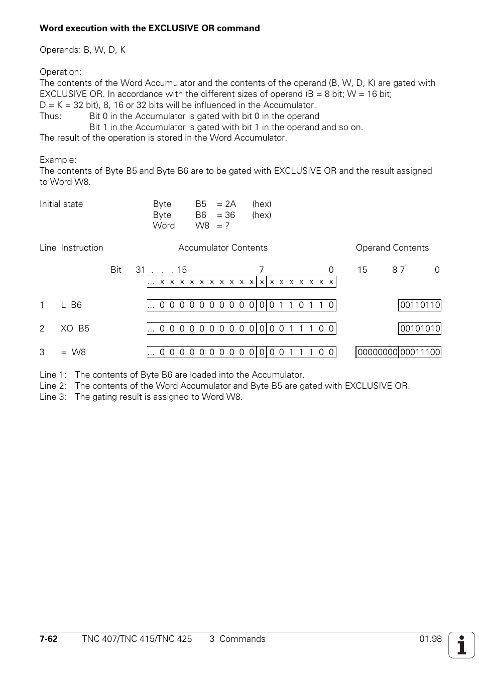 HEIDENHAIN TNC 407 (243 020) Technical Manual User Manual | Page 523 / 752