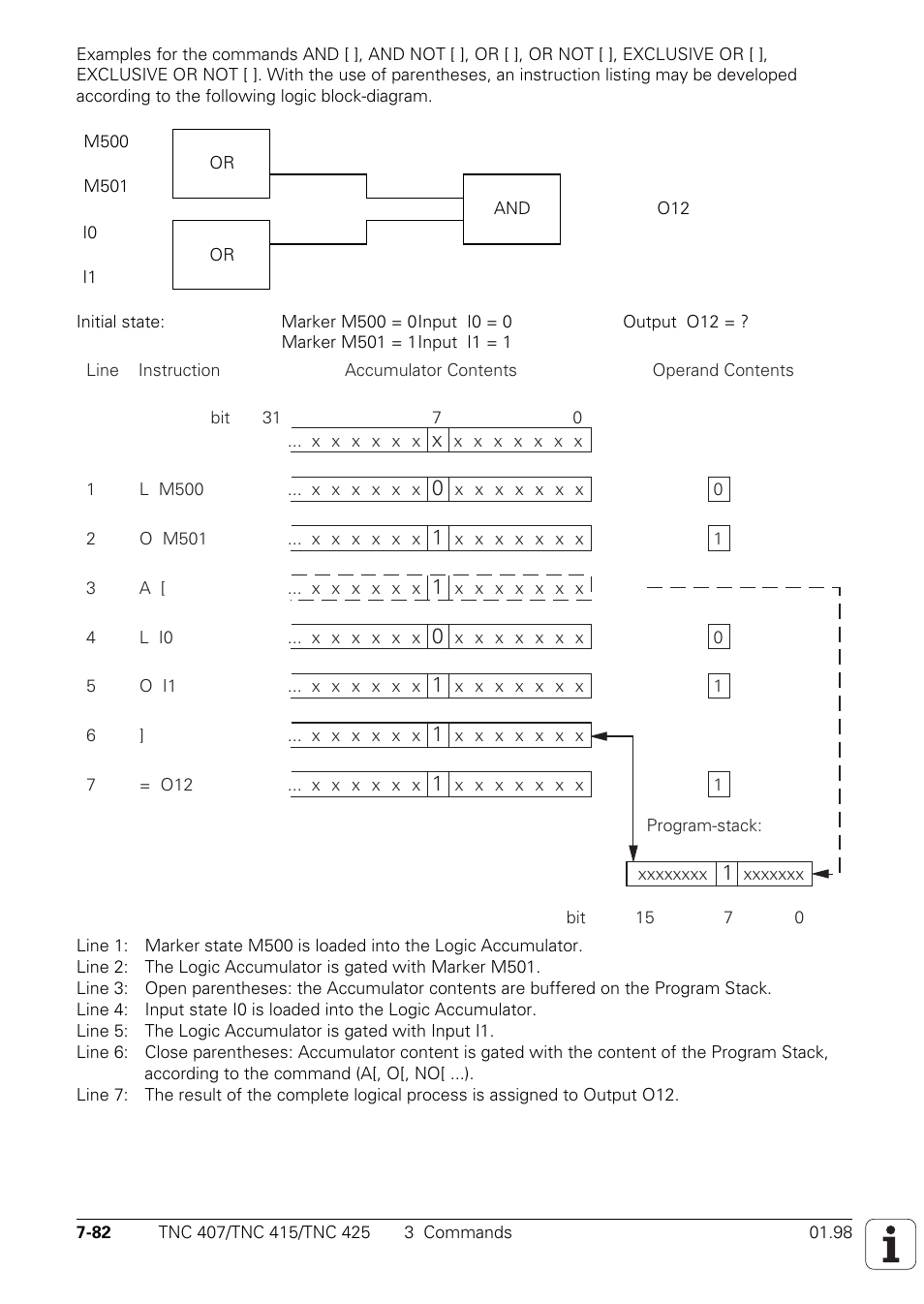 HEIDENHAIN TNC 407 (243 020) Technical Manual User Manual | Page 543 / 752