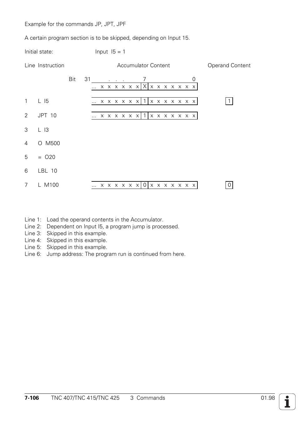 HEIDENHAIN TNC 407 (243 020) Technical Manual User Manual | Page 567 / 752