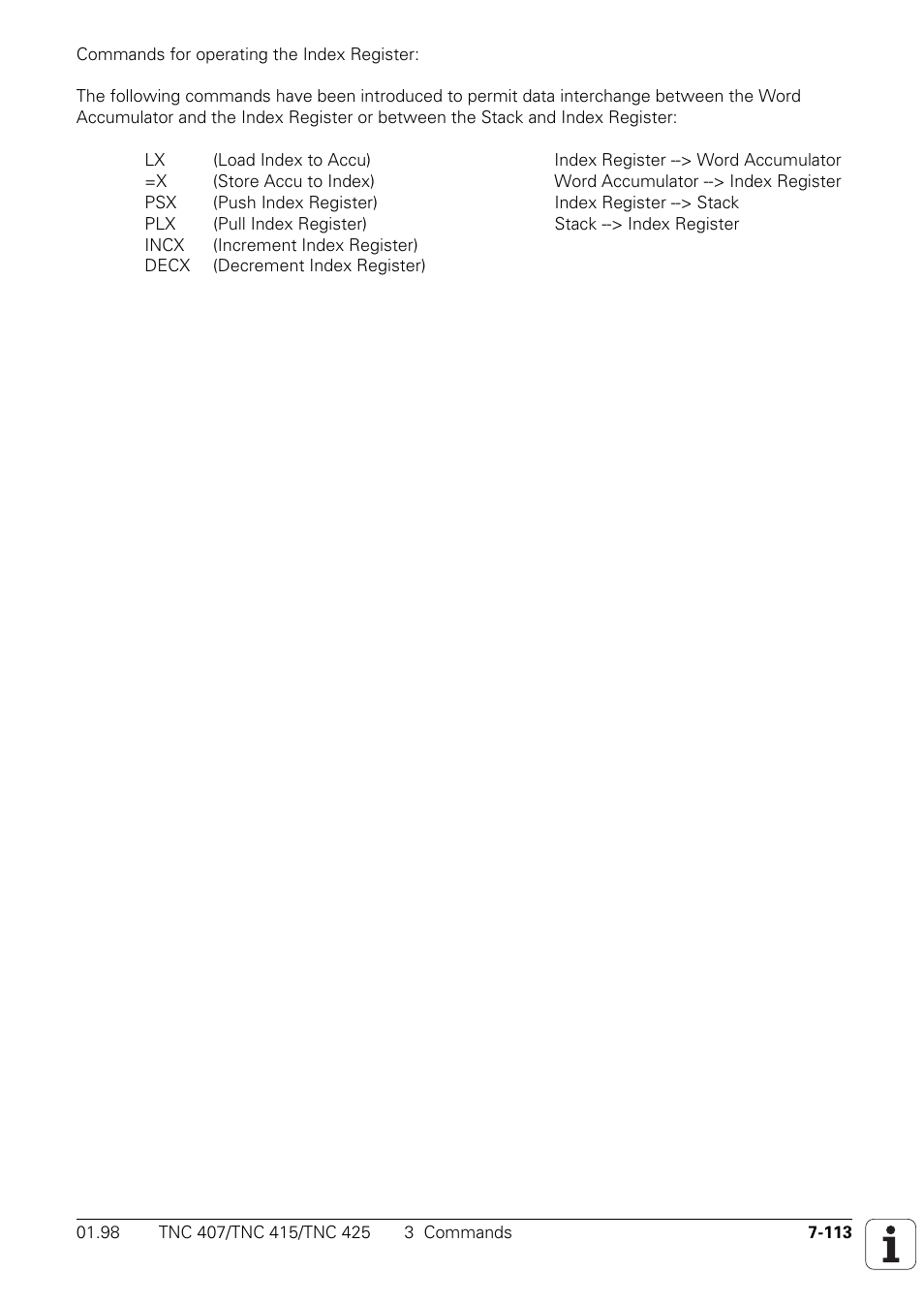 HEIDENHAIN TNC 407 (243 020) Technical Manual User Manual | Page 574 / 752