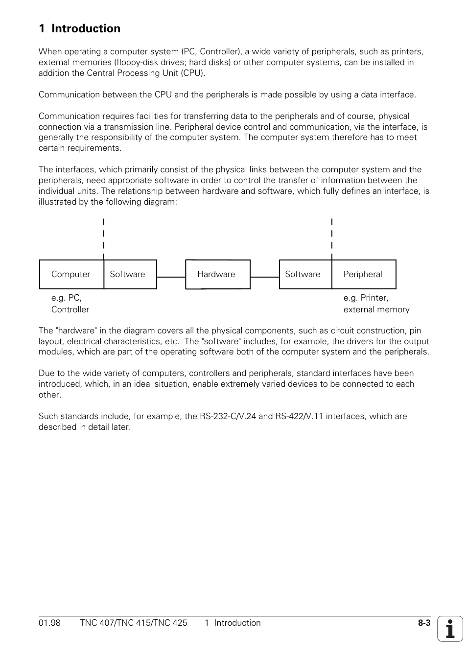 1 introduction | HEIDENHAIN TNC 407 (243 020) Technical Manual User Manual | Page 650 / 752