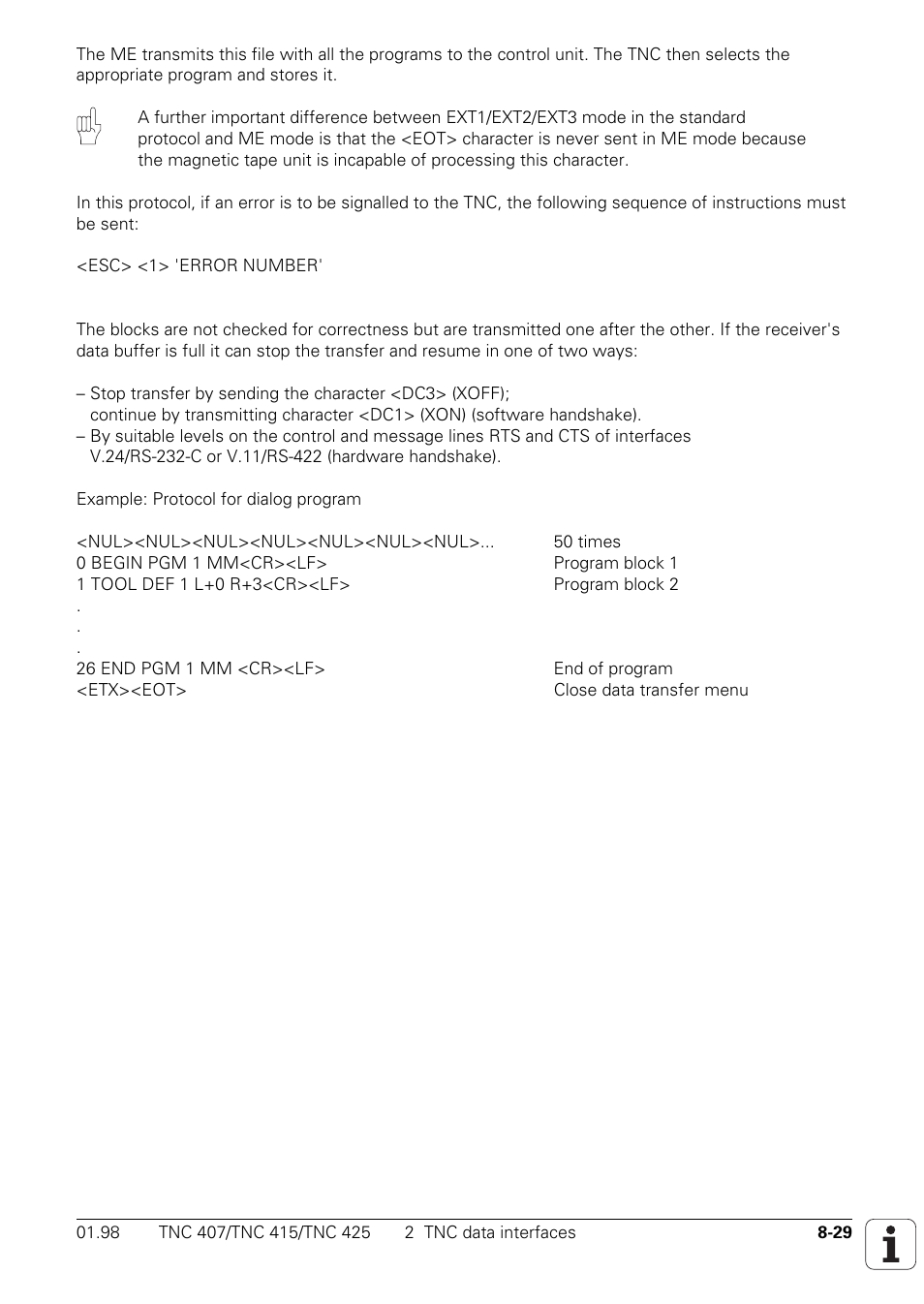 HEIDENHAIN TNC 407 (243 020) Technical Manual User Manual | Page 676 / 752