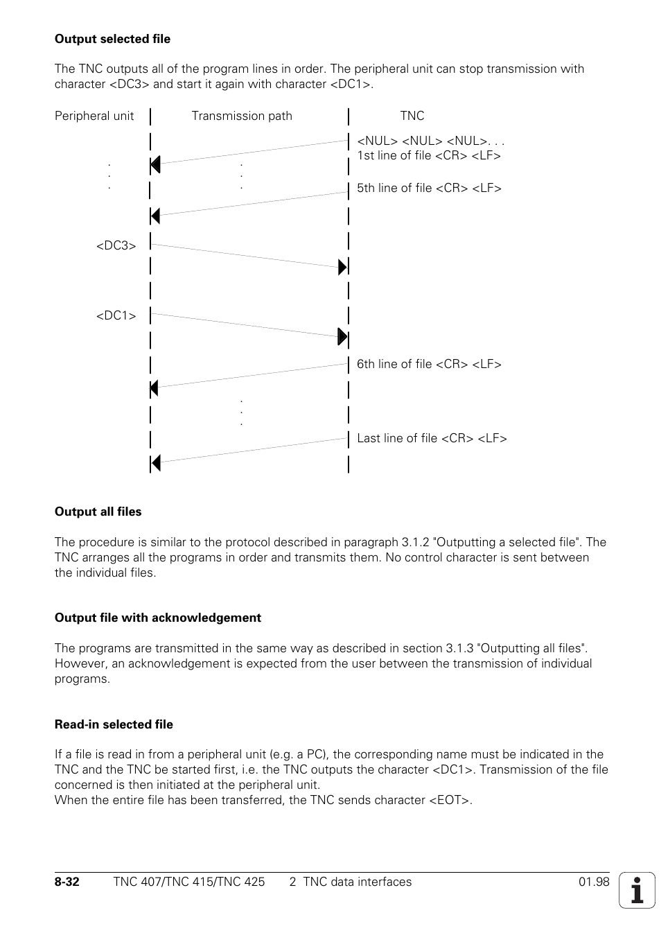 HEIDENHAIN TNC 407 (243 020) Technical Manual User Manual | Page 679 / 752