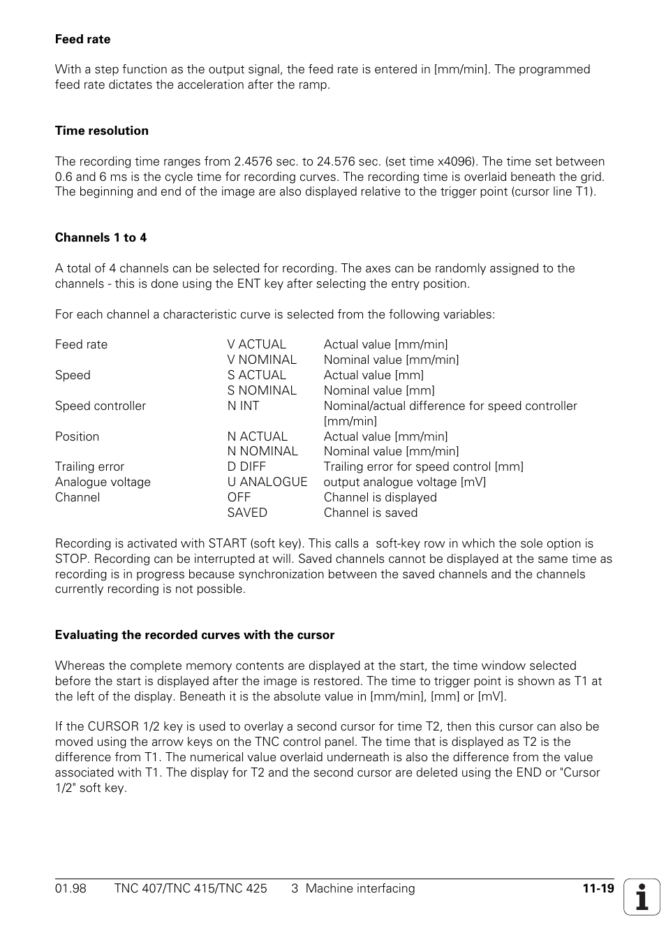 HEIDENHAIN TNC 407 (243 020) Technical Manual User Manual | Page 733 / 752