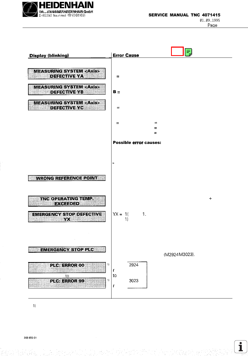 HEIDENHAIN TNC 407 (243 020) Service Manual User Manual | Page 15 / 195