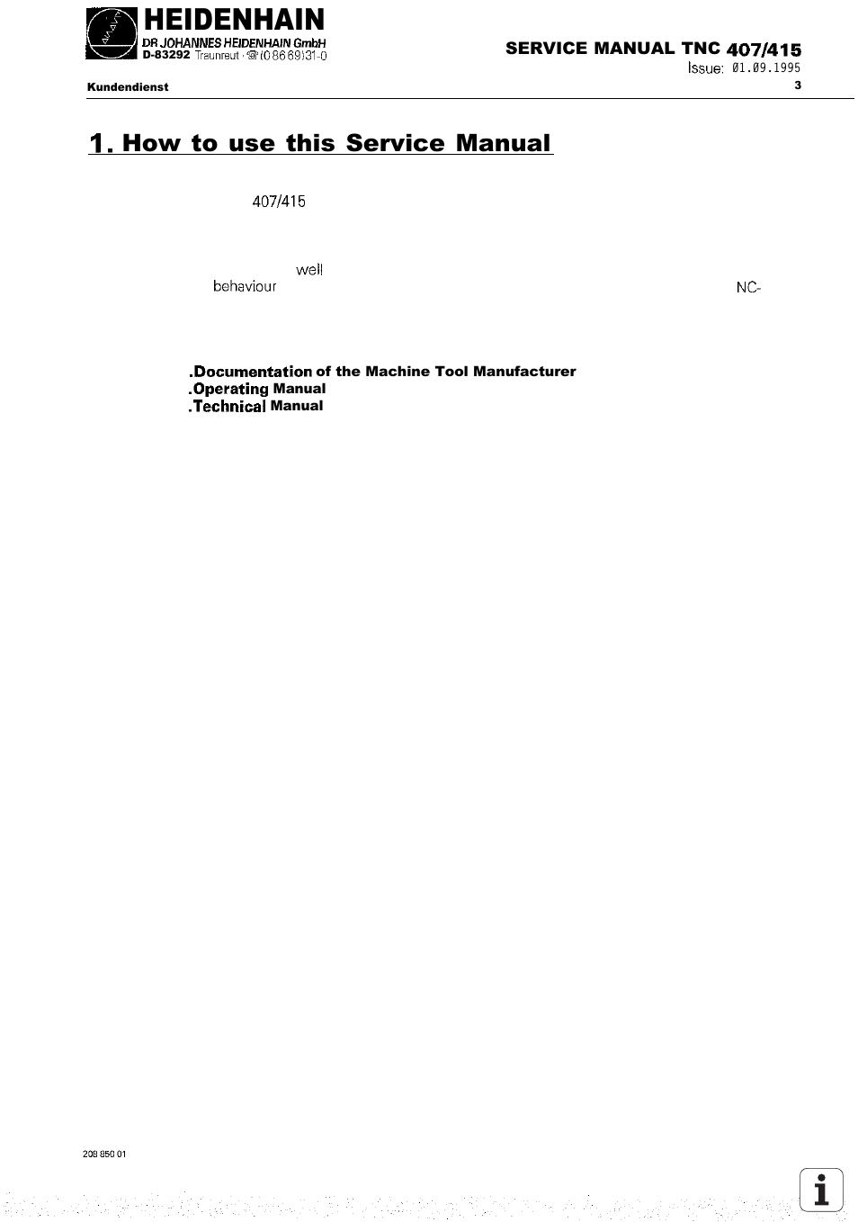 How to use this service manual, How to use, This service | Manual, Heidenhain | HEIDENHAIN TNC 407 (243 020) Service Manual User Manual | Page 6 / 195