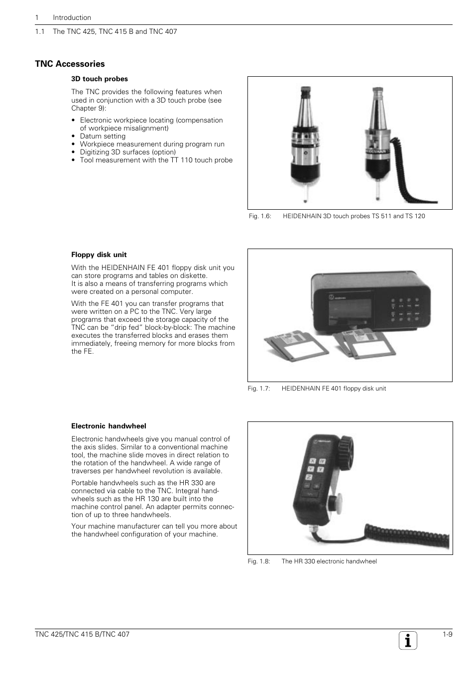 HEIDENHAIN TNC 407 (280 580) User Manual User Manual | Page 10 / 376