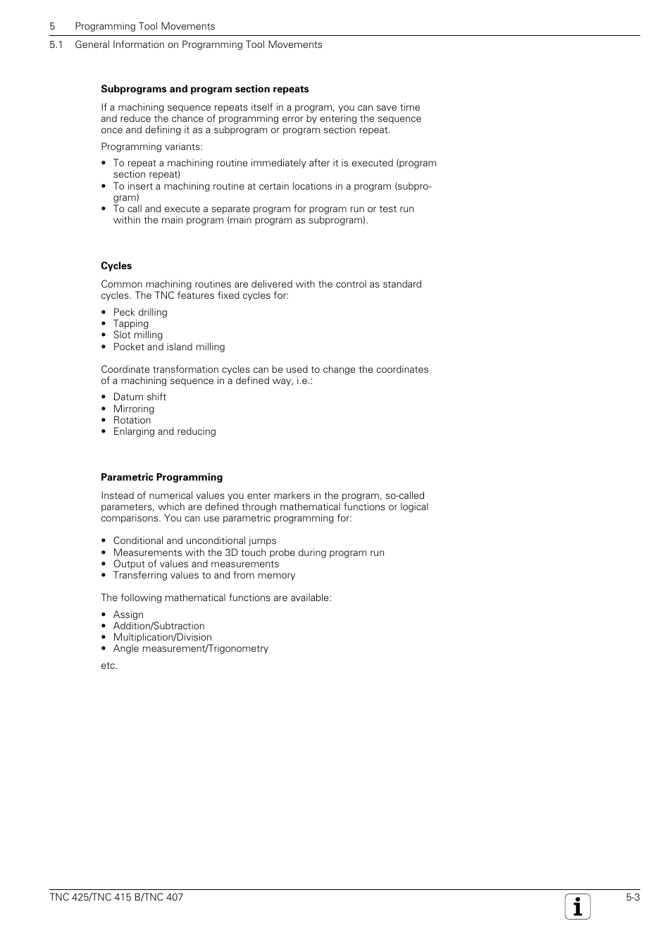 HEIDENHAIN TNC 407 (280 580) User Manual User Manual | Page 102 / 376