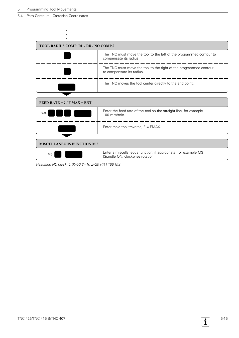 HEIDENHAIN TNC 407 (280 580) User Manual User Manual | Page 114 / 376