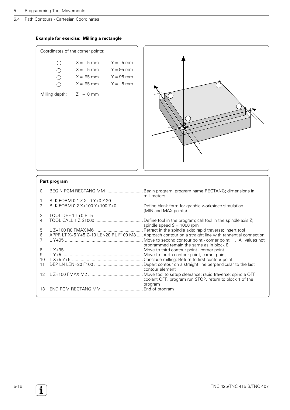 Yx z | HEIDENHAIN TNC 407 (280 580) User Manual User Manual | Page 115 / 376
