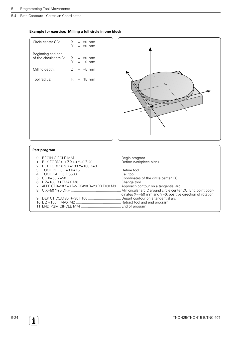 Yx z cc | HEIDENHAIN TNC 407 (280 580) User Manual User Manual | Page 123 / 376