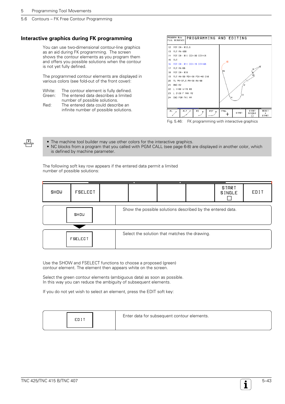 HEIDENHAIN TNC 407 (280 580) User Manual User Manual | Page 142 / 376