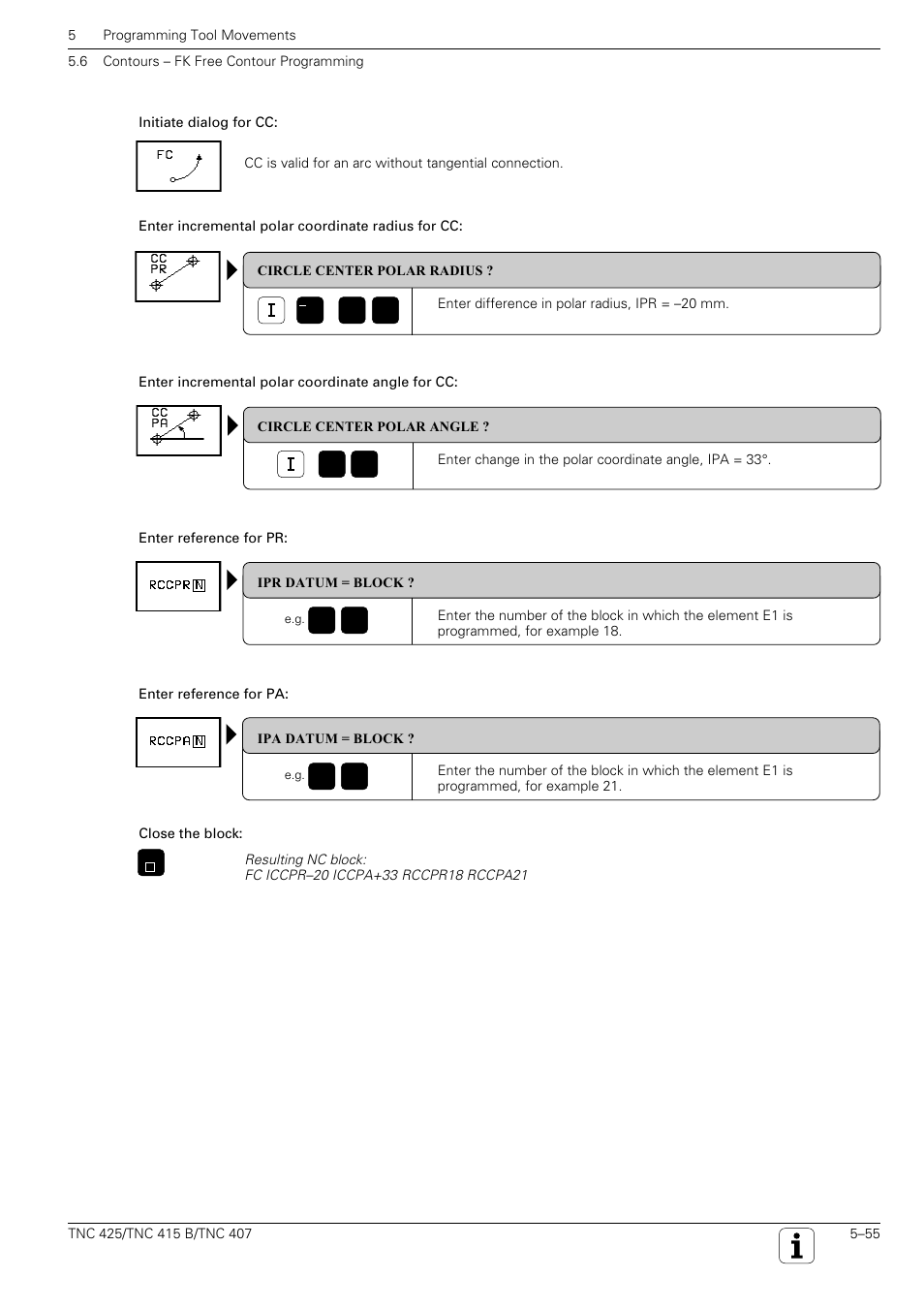 HEIDENHAIN TNC 407 (280 580) User Manual User Manual | Page 154 / 376