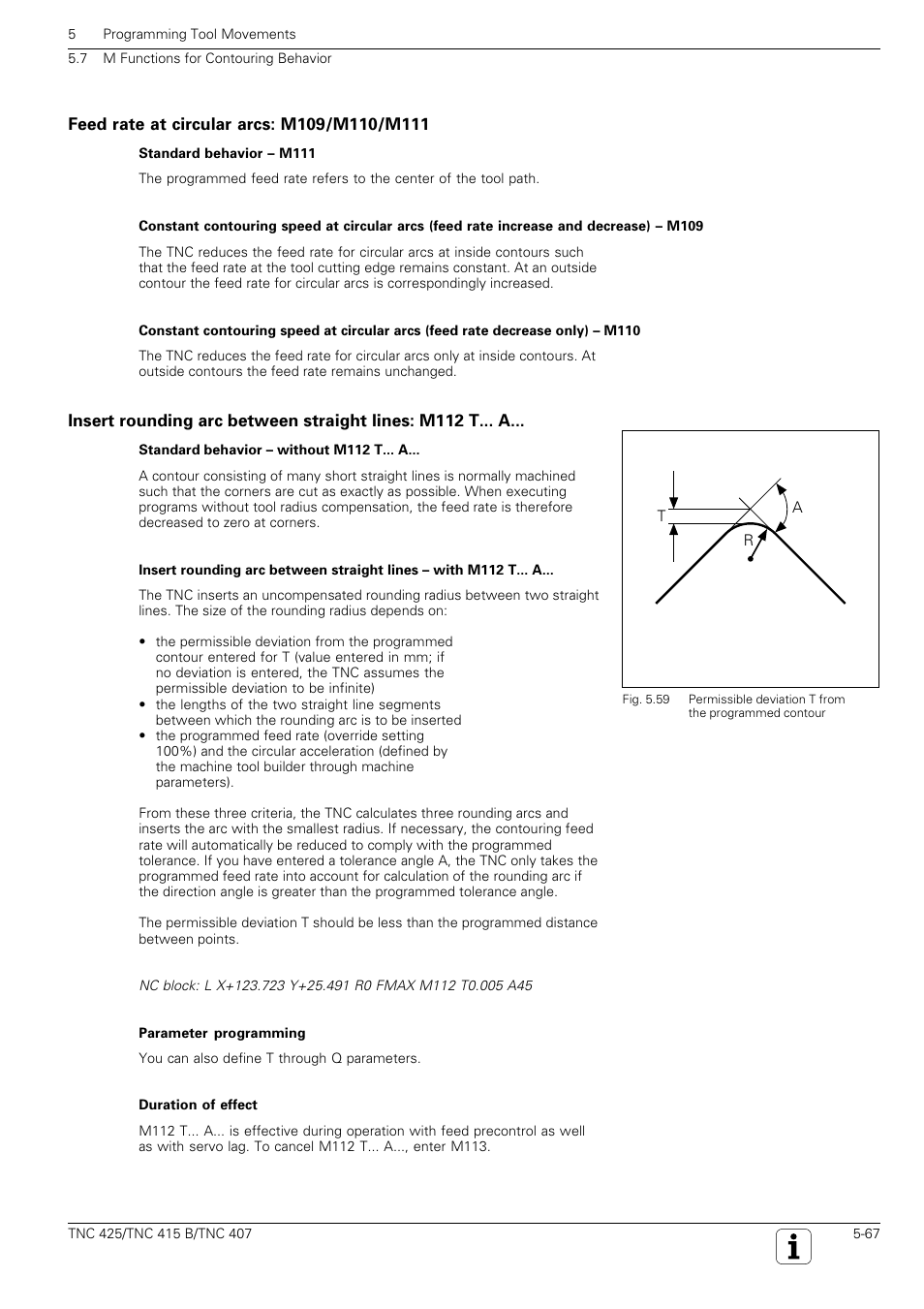 HEIDENHAIN TNC 407 (280 580) User Manual User Manual | Page 166 / 376