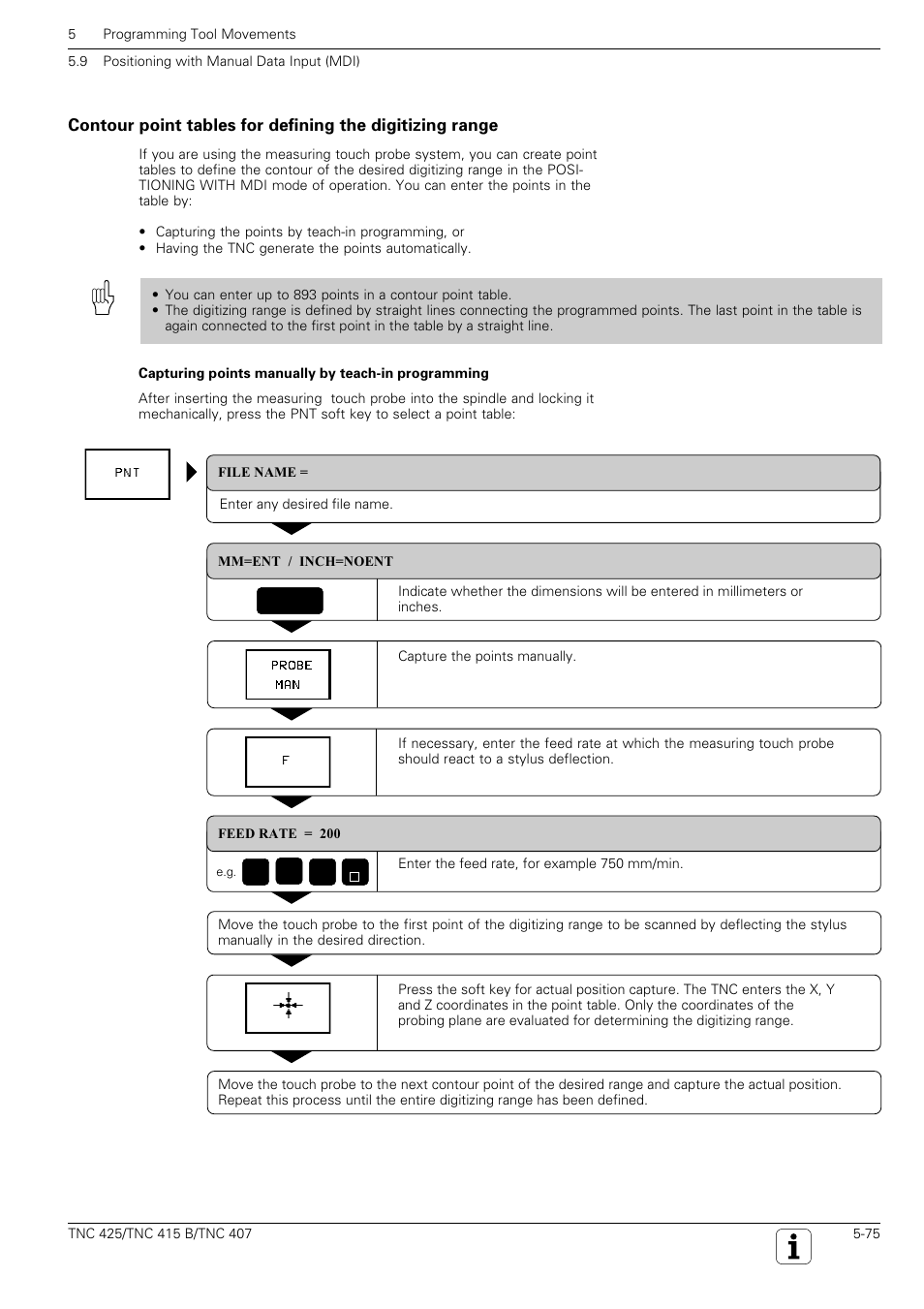 HEIDENHAIN TNC 407 (280 580) User Manual User Manual | Page 174 / 376