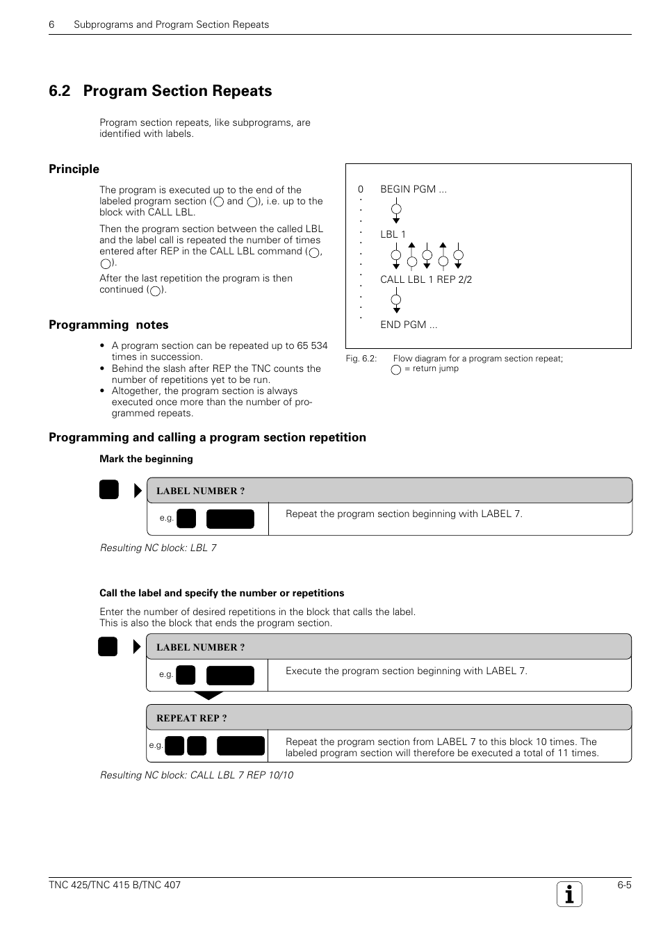 Principle | HEIDENHAIN TNC 407 (280 580) User Manual User Manual | Page 179 / 376